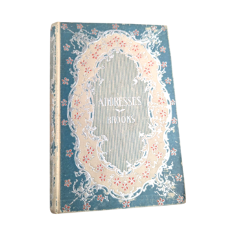 Antique Addresses - Phillips Brooks - Hardcover Book - H.M. Caldwell - Inspirational Gift