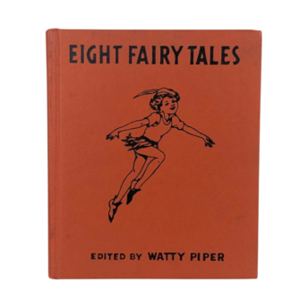 1938 Eight Fairy Tales Watty Piper, Antique Children's Book, Kate Cox Goddard, Illustrated Stories, Collectible Fairytales