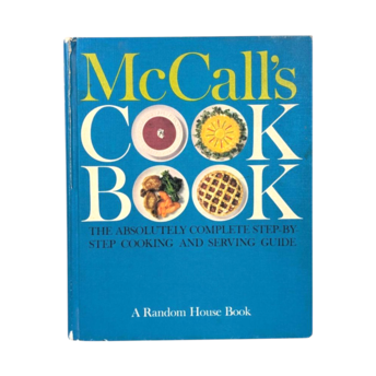 1963 McCall's Cook Book, Hardcover Blue Edition, Classic American Recipes, Step-by-Step Cooking Guide, Random House, Culinary Collectible