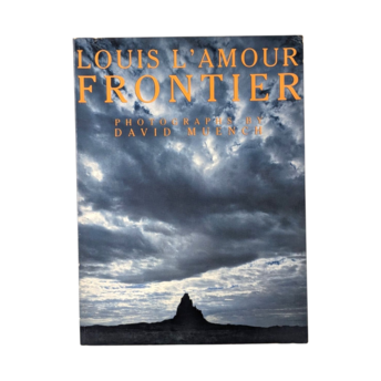 Vintage Louis L'Amour Frontier Book with David Muench Photographs, 1984 Softcover, Coffee Table Book on the American West