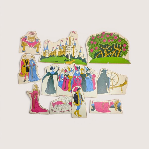1980s Judy Company Sleeping Beauty Story Set
