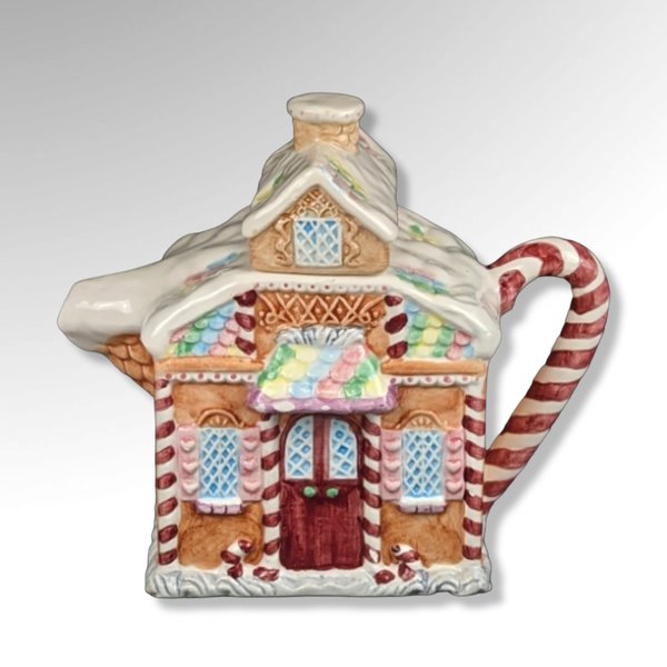 Caffco 1995 Gingerbread House Teapot