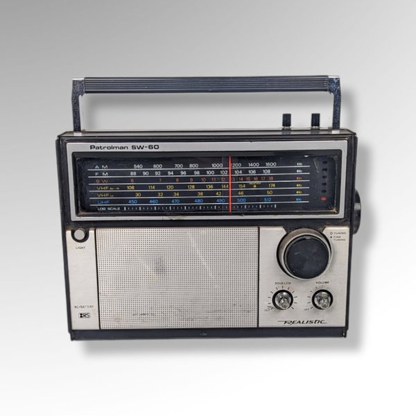 Realistic Patrolman SW-60 Radio