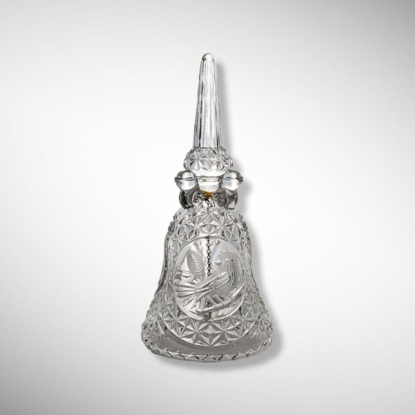 Hofbauer 1984 Byrdes 24% Lead Crystal Bell