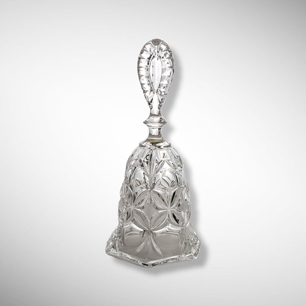 Vintage Echt Bleikristall Lead Crystal Bell Made by Hofbauer of Germany
