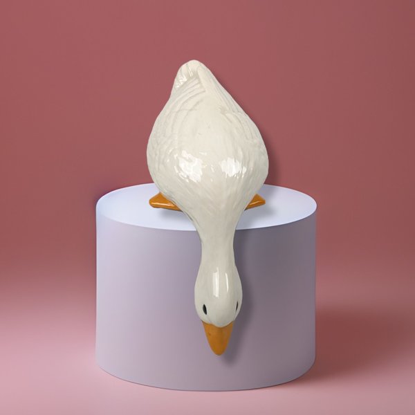 Vintage Shelf Sitting Ceramic Goose