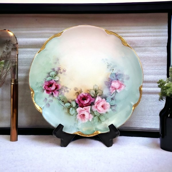 JHR Charlotte Bavaria Favorite Floral Plate – Vintage Elegance