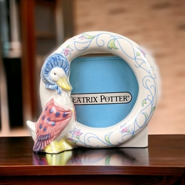 1988 Beatrix Potter Jemima Puddleduck Picture Frame: Whimsical Vintage Charm