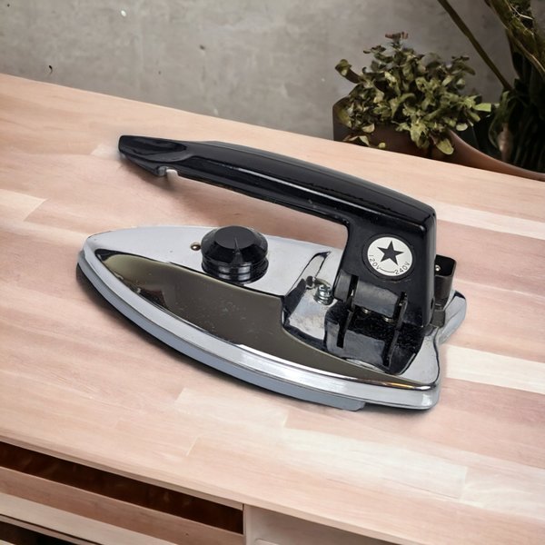 Vintage Folding Travel Iron Model A1-40