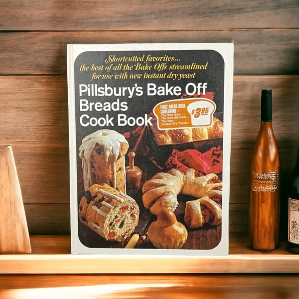 1968 Pillsbury Bake Off Breads Cookbook