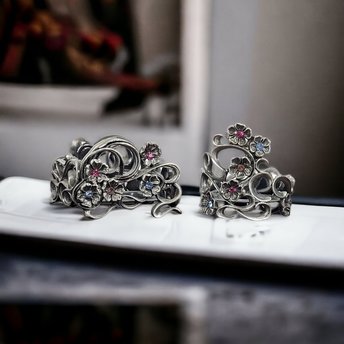 Partylite Square and Round Jewels Candleholders 