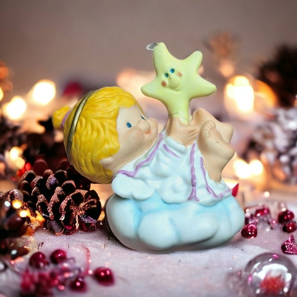 1986 Hallmark Keepsake Katy Beth with Star Ornament: Nostalgic Holiday Charm
