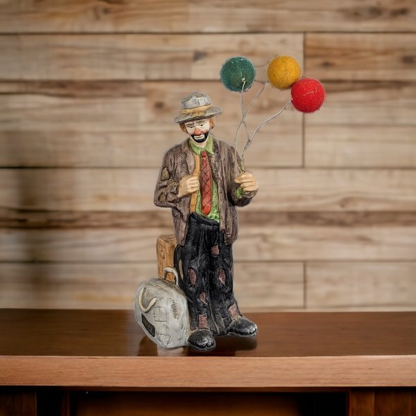 Vintage Flambro Emmett Kelly Jr Balloons For Sale Music Box: A Nostalgic Collector's Delight