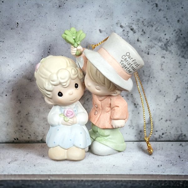 2001 Precious Moments 'Our First Christmas' Ornament - Cherish the Memories