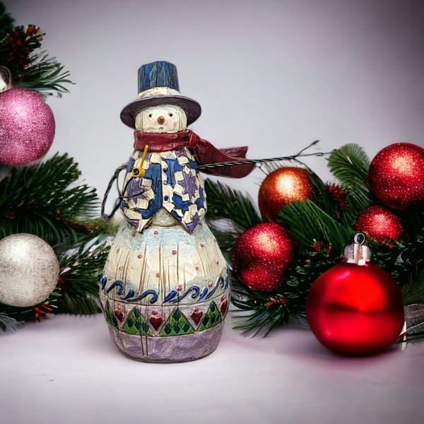 2003 Jim Shore Snowman Figurine: Charming Winter Collectible