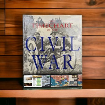 The Timechart of the Civil War: Hardcover Book