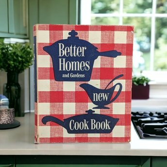 Vintage 1953 Better Homes and Gardens New Cookbook