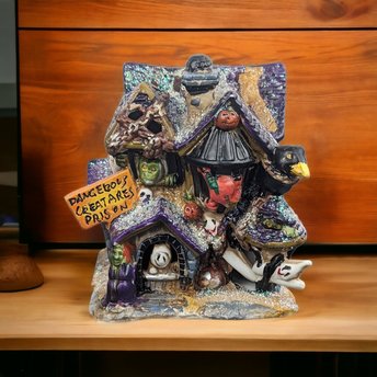 Dangerous Creatures Prison Ceramic Village House