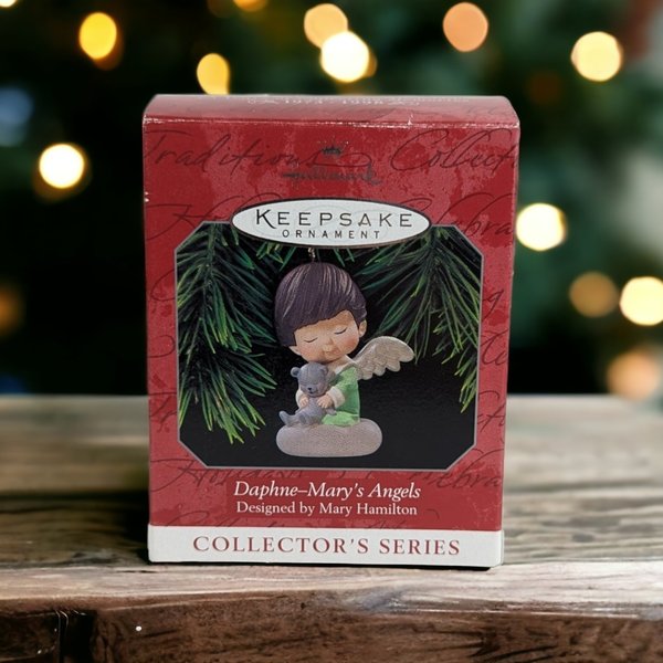 1998 Hallmark Mary's Angels Daphne Ornament - Vintage Collectible Holiday Decor