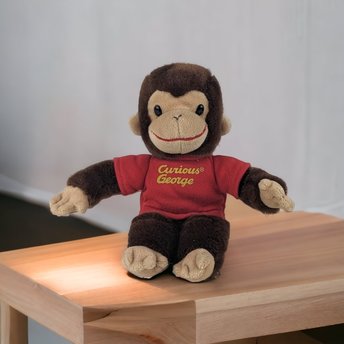 Vintage Curious George Plush Doll: Classic Stuffed Animal