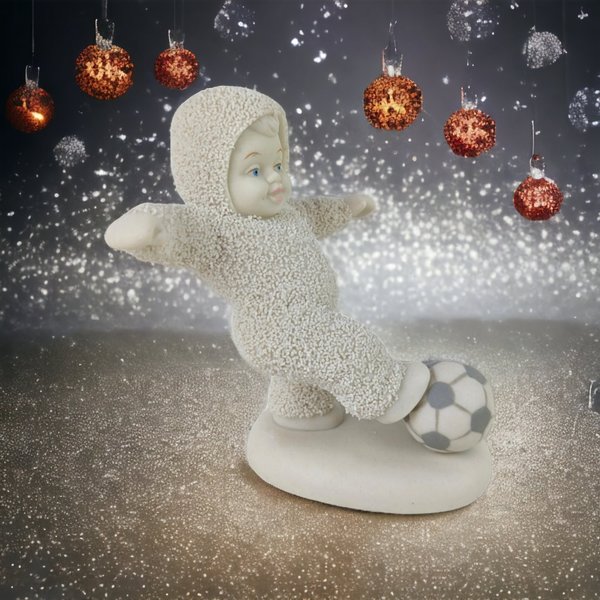 Vintage 1999 Dept. 56 Snowbabies "Score" Figurine - Adorable Collectible Winter Decor