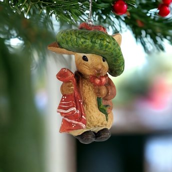 1980 F. WarneBeatrix Potter Benjamin Bunny Ornament