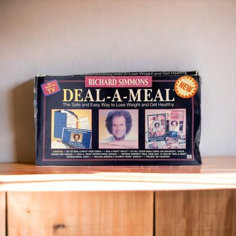 Vintage 1994 Richard Simmons Deal a Meal with Unused VHS