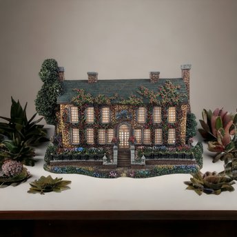 Thomas Kinkade's Lamplight Village 2000 Collector's Edition: Enchanting 'Lamplight Inn' Illuminated Masterpiece