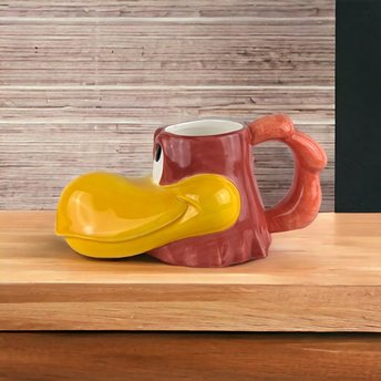 Vintage 1994 Foghorn Leghorn Head Mug, Small Nick on Beak