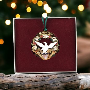 1993 White House Historical Association Christmas Ornament - Presidential Elegance