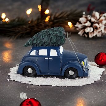 Dept. 56 A Christmas Story Bringing the Tree Home Figurine - Festive Holiday Delight