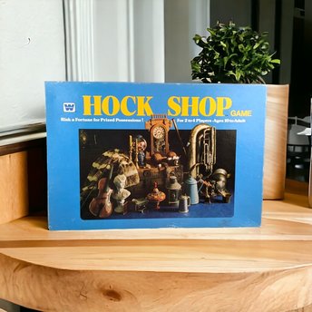 Vintage Whitman Hock Shop Board Game