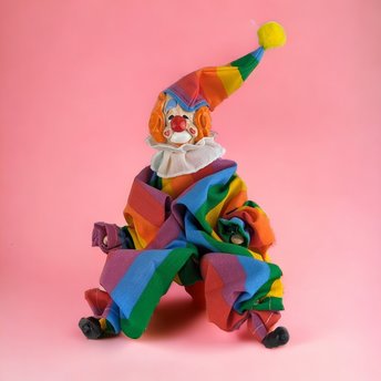 1983 Guardian Clown Figure by Joan Rydberg