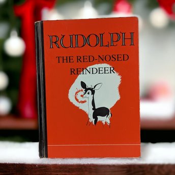 1967 Rudolph The Red-Nosed Reindeer Hardcover Book