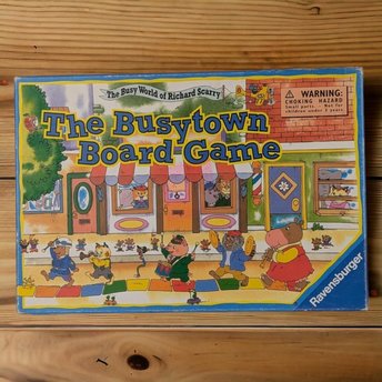 1996 Richard Scarry The Busytown Board Game