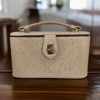 Vintage Celebrity New York Train Make Up Case