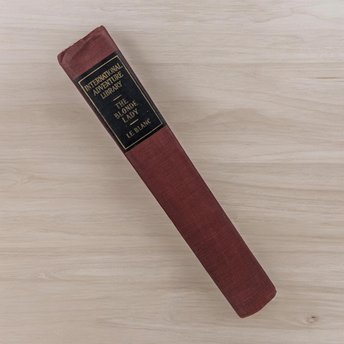 1910 The Blonde Lady, Maurice Leblanc,  Antique Book,  Arsène Lupin, International Adventure Library,  Gift for Book Lover