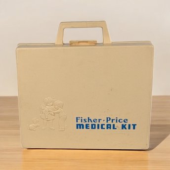 Vintage 1977 Fisher-Price Medical Kit - Complete & Nostalgic Playset