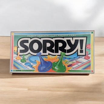 Vintage 1992 Parker Brothers Sorry! Board Game | Complete | Family Game Night Fun