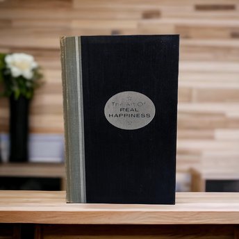 1958 Vintage "The Art of Real Happiness" Hardcover | Norman Vincent Peale | Self-Help | Psychology | Spirituality Gift