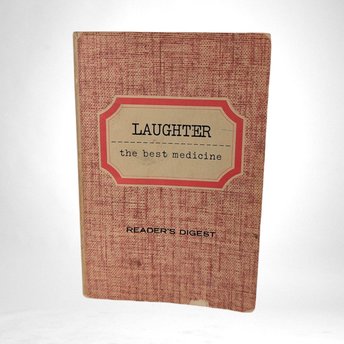 1962 Reader's Digest Laughter the Best Medicine Book, Humor Collection, Funny Anecdotes Book, Gift for Humor Lovers, Vintage Reader's Digest