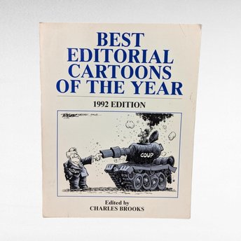 Best Editorial Cartoons of the Year, 1992 Edition Book.