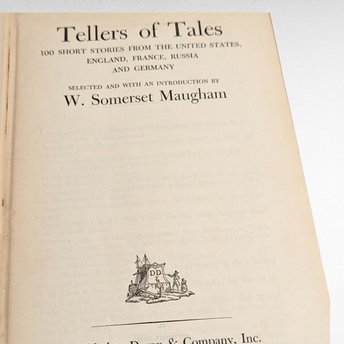 1939 Tellers of Tales by W. Somerset Maugham | 100 Short Stories | Vintage Anthology
