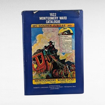 1922 Montgomery Ward Softcover Catalogue published in 1969