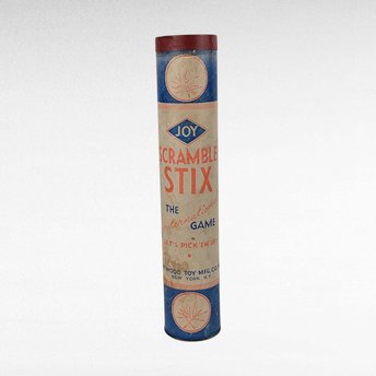 Vintage Joy Scramble Stix Pick Up Sticks Game, Retro Wooden Sticks Game, Classic Family Game, Kids Game, Party Game, Collectible Toy