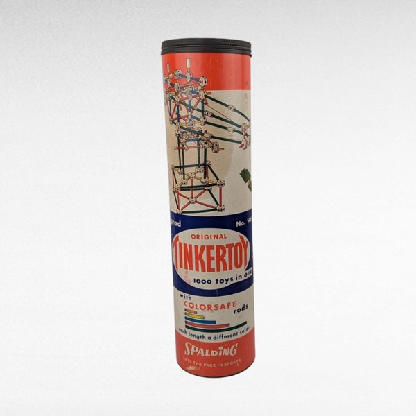 Vintage Tinkertoy Grad No. 146, Classic Building Toy, Collectible Toy, Gift for Kids, Educational Toy, Creative Play, Vintage Tinkertoy Set