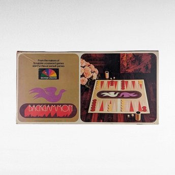 Vintage 1975 Backgammon Game | Selchow & Righter | Classic Board Game | Retro Game