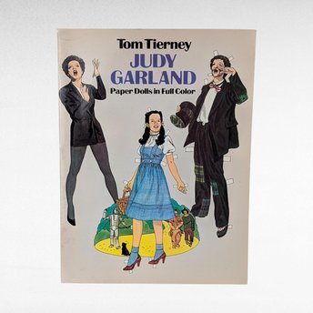 1982 Judy Garland Paper Dolls, Tom Tierney, Complete Set, Vintage Paper Dolls, Movie Memorabilia, Gift for Collector