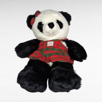 Vintage JC Penny Holiday Collection Plush 23" Holiday Bear - Collectible Christmas Decor, Gift for Kids, Nostalgic Holiday Decor