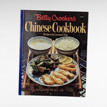 1981 Betty Crocker's Chinese Cookbook, Vintage Cookbook, Leeann Chin Recipes, Hardcover Cookbook,  Collectible Cookbook,  Asian Cuisine